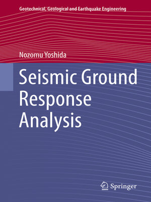 cover image of Seismic Ground Response Analysis